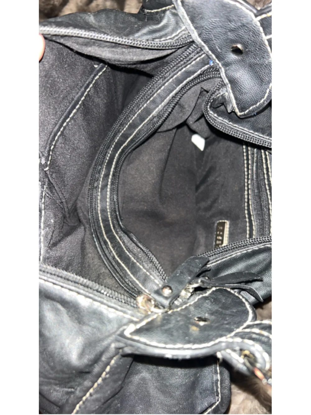 Women's Rosetti Black Hobo Bag One Size